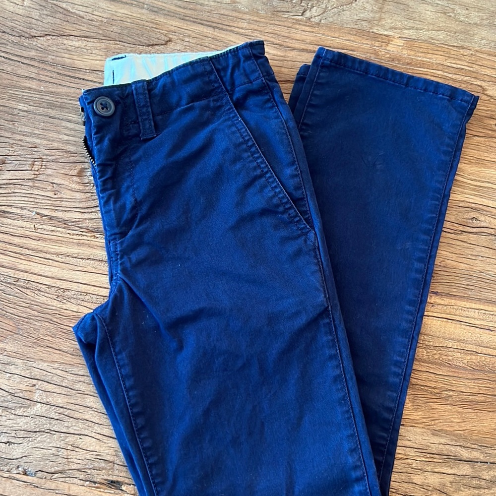 Gap Kids 8 Reg Navy Chinos